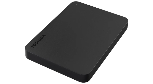 هارد اکسترنال توشیبا مدل Canvio Basics ظرفیت دو ترابایت دارای رابط USB Type-A 3.0