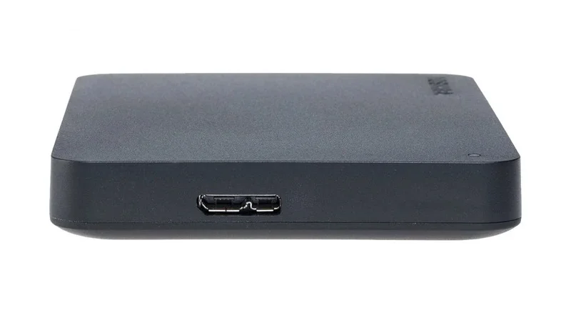 هارد اکسترنال توشیبا مدل Canvio Basics ظرفیت دو ترابایت دارای رابط USB Type-A 3.0